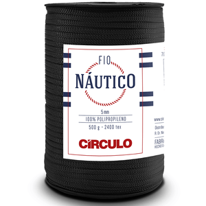 Fio-Nautico-5mm-500g-8990-Preto---Circulo