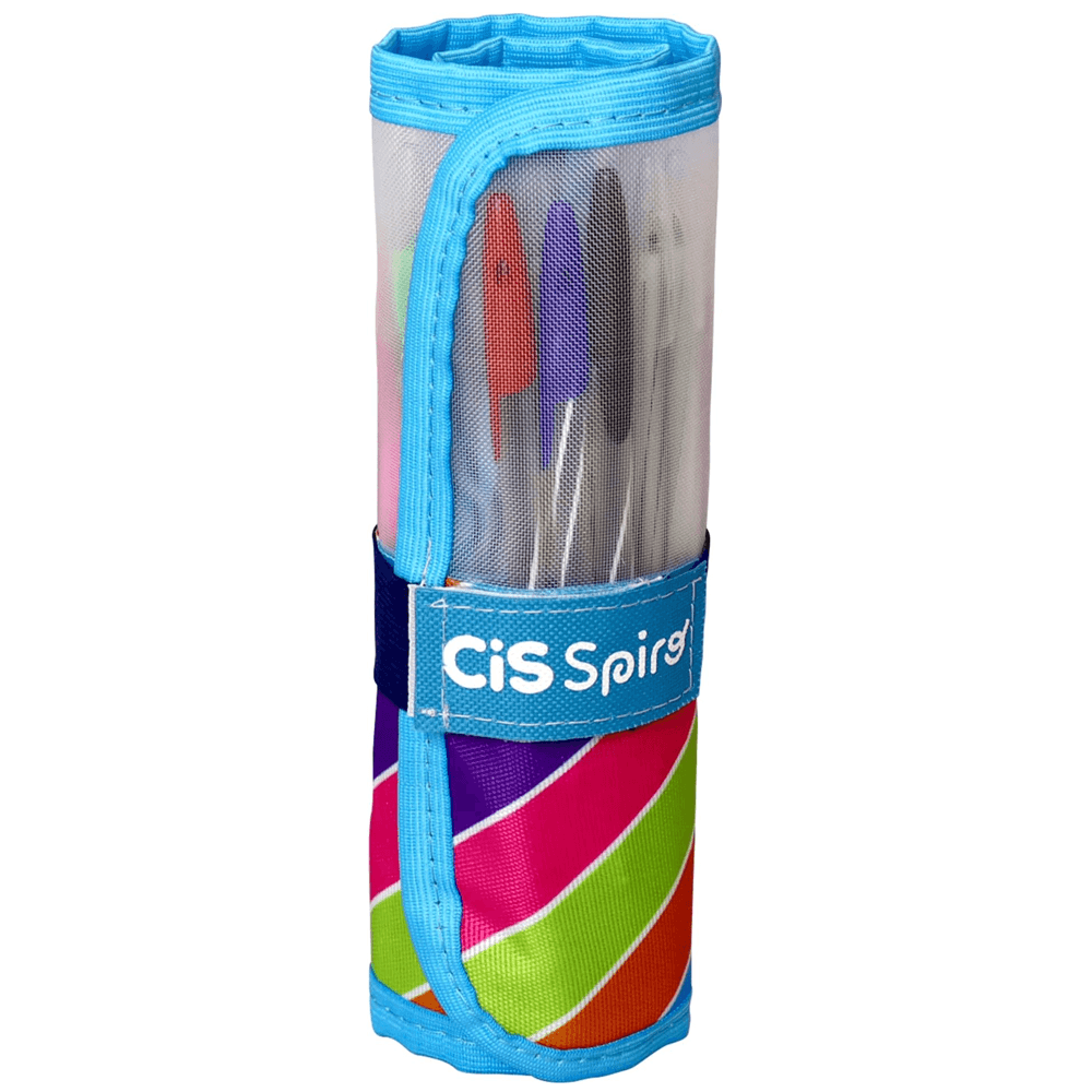 Estojo-Rollerset-Spiro-com-29-Canetas---Cis Estojo-Rollerset-Spiro-com-29-Canetas---Cis
