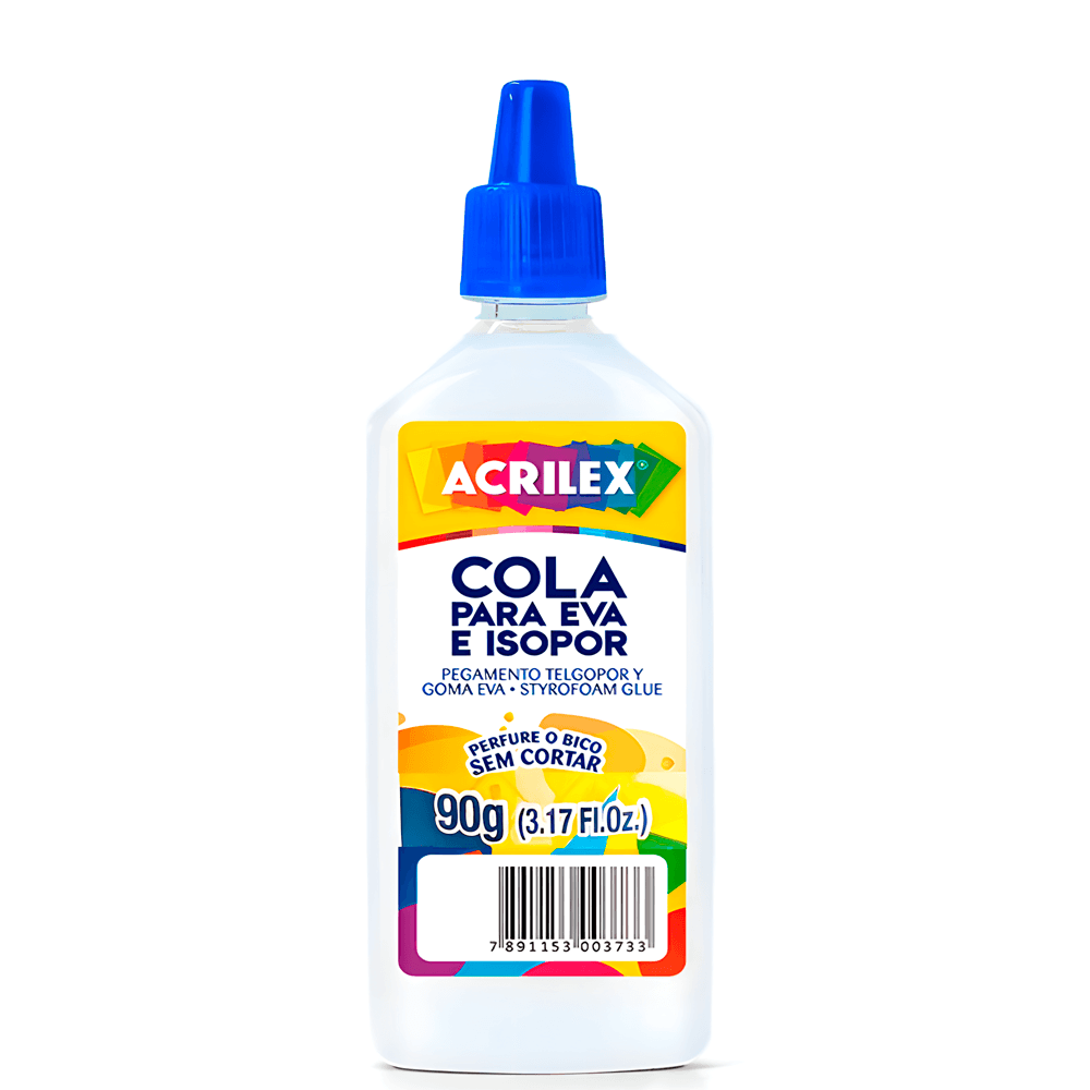 Cola-EVA-e-Isopor-90g---Acrilex Cola-EVA-e-Isopor-90g---Acrilex