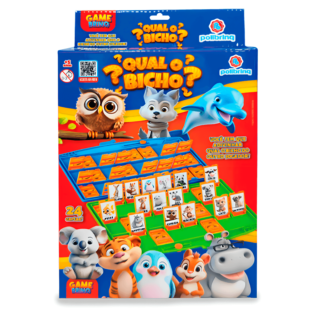 Jogo-Qual-o-Bicho---Polibrinq Jogo-Qual-o-Bicho---Polibrinq