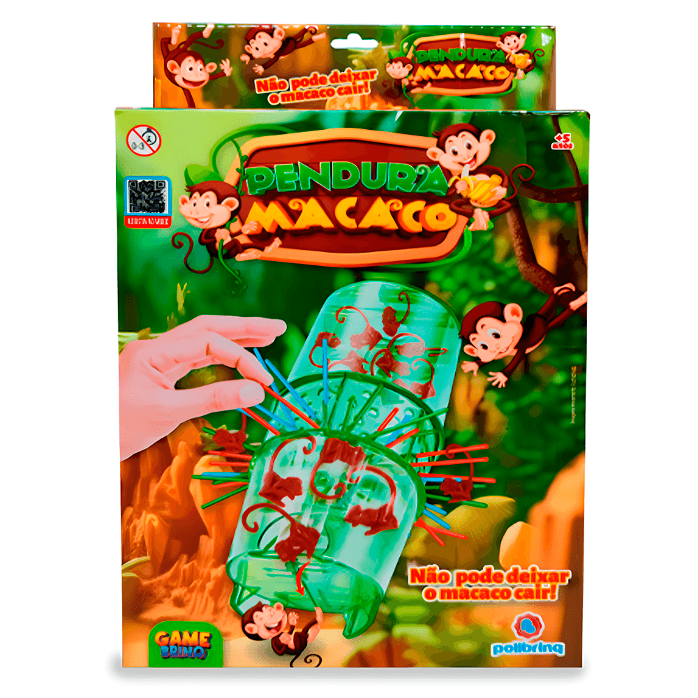 Jogo-Pendura-Macaco---Polibrinq Jogo-Pendura-Macaco---Polibrinq