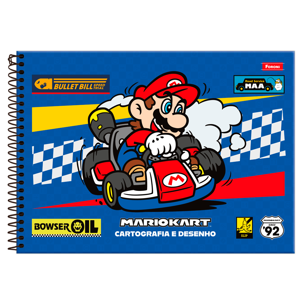 Cartografia-C.D.-80-Fls-Foroni---Super-Mario-3