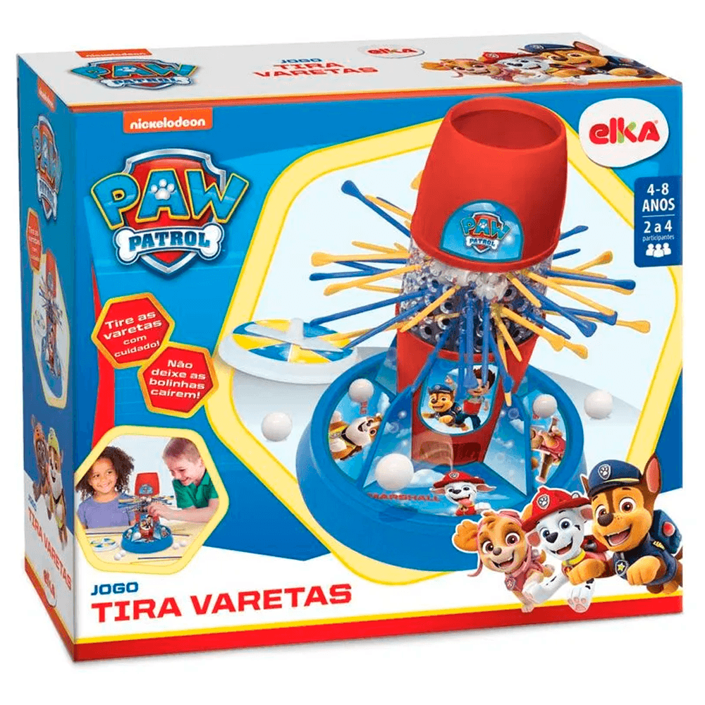 Jogo-Tira-Varetas-Patrulha-Canina---Elka Jogo-Tira-Varetas-Patrulha-Canina---Elka