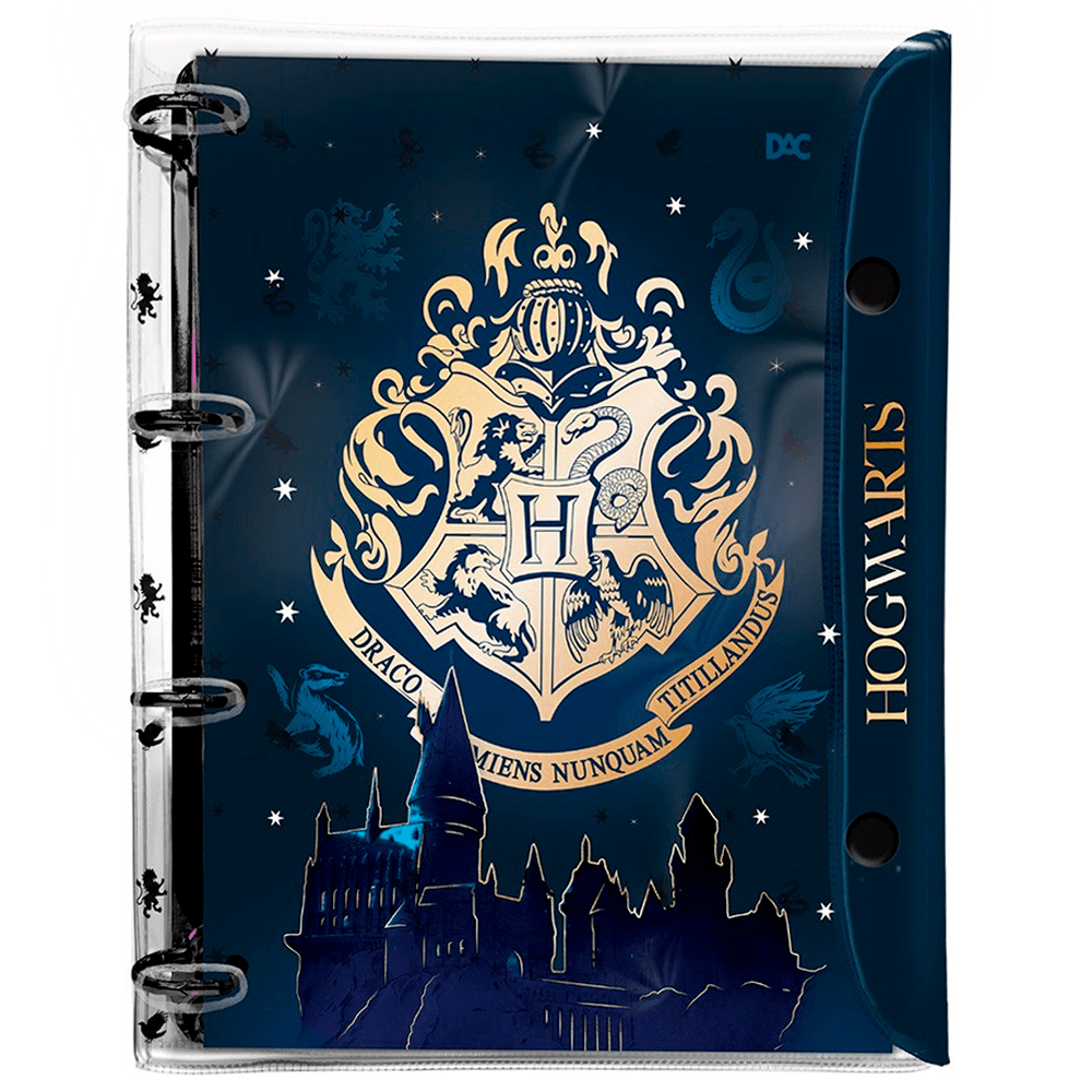 Fichario-Universitario-PVC-Cristal-Harry-Potter---DAC Fichario-Universitario-PVC-Cristal-Harry-Potter---DAC