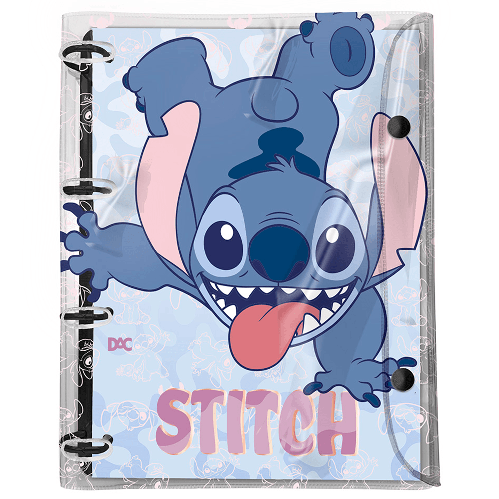 Fichario-Universitario-PVC-Cristal-Stitch-2---DAC Fichario-Universitario-PVC-Cristal-Stitch-2---DAC