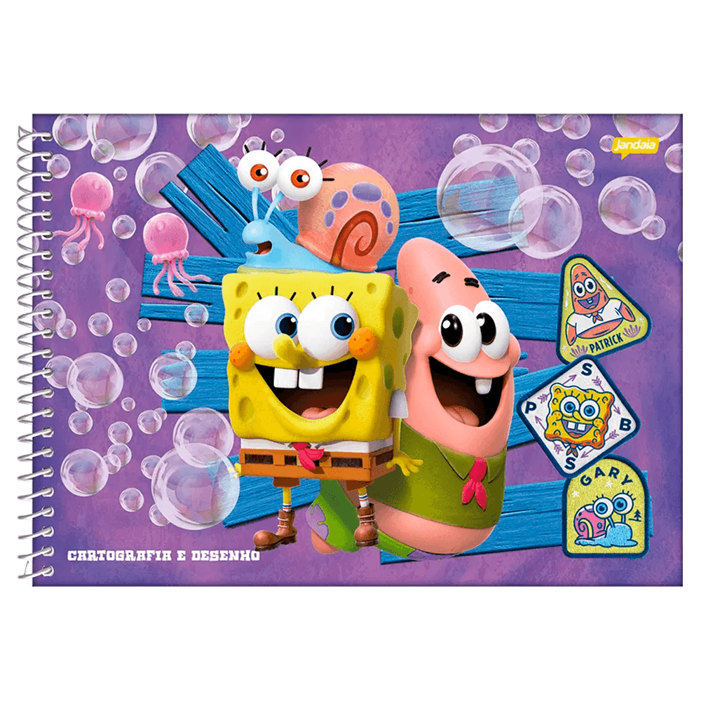 Cartografia-C.D.-80-Fls-Jandaia---Bob-Esponja-2 Cartografia-C.D.-80-Fls-Jandaia---Bob-Esponja-2