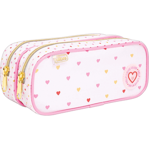 Estojo-Duplo-Academie-Coracao-Metalizado---Tilibra