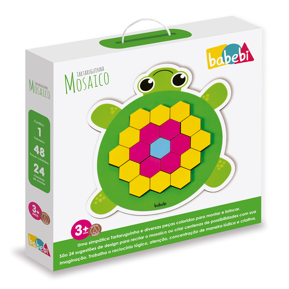 Mosaico-Tartaruguinha---Babebi Mosaico-Tartaruguinha---Babebi