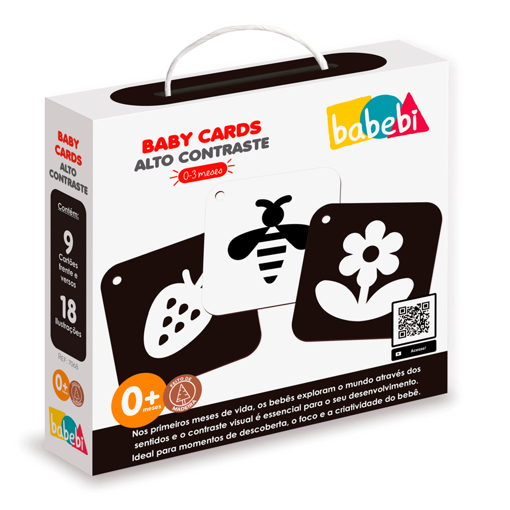 Baby-Cards-Auto-Contraste-0-a-3-Meses---Babebi Baby-Cards-Auto-Contraste-0-a-3-Meses---Babebi