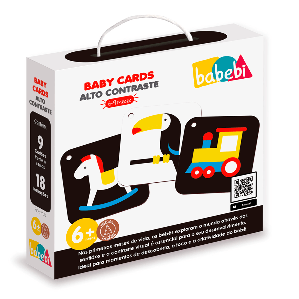 Baby-Cards-Auto-Contraste-6-a-9-Meses---Babebi Baby-Cards-Auto-Contraste-6-a-9-Meses---Babebi