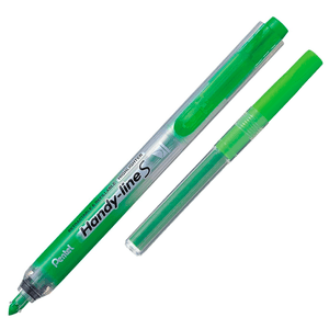 Marca-Texto-Retratil-Handy-lineS-com-Refil-Pentel---Verde