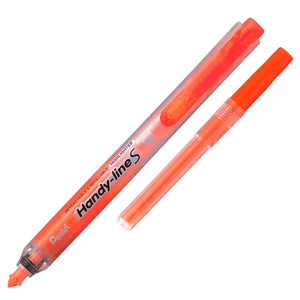 Marca-Texto-Retratil-Handy-lineS-com-Refil-Pentel---Laranja