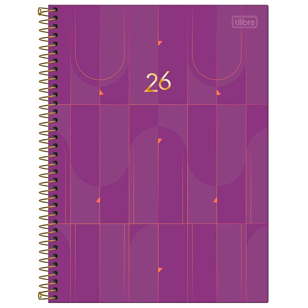 Agenda-Espiral-Spot-Feminino-Roxa-M9-2026---Tilibra