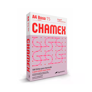 Papel-Sulfite-A4-500-Folhas-Chamex-Rosa-