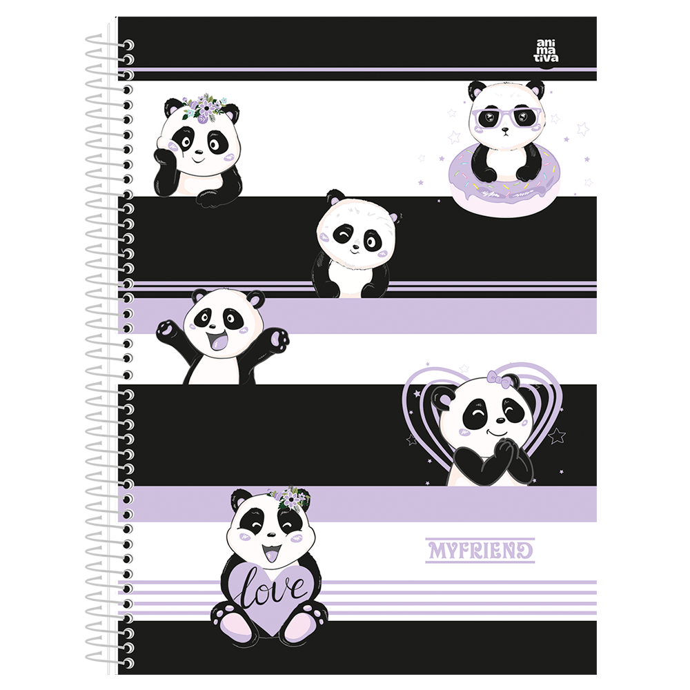Caderno-Universitario-10x1-160-Fls-C.D.-Animativa---My-Friend-6 Caderno-Universitario-10x1-160-Fls-C.D.-Animativa---My-Friend-6