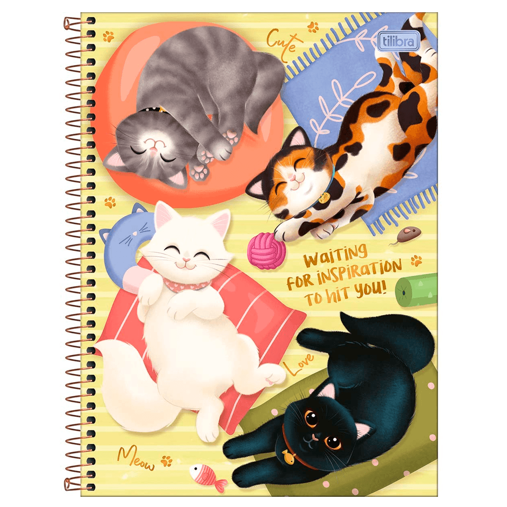 Caderno-Universitario-10x1-160-Fls-C.D.-Tilibra---Purrfect-Cats-5 Caderno-Universitario-10x1-160-Fls-C.D.-Tilibra---Purrfect-Cats-5