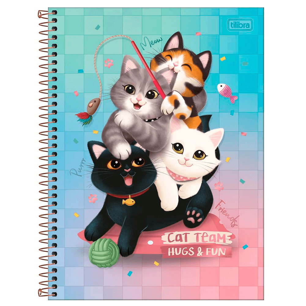 Caderno-Universitario-10x1-160-Fls-C.D.-Tilibra---Purrfect-Cats-6 Caderno-Universitario-10x1-160-Fls-C.D.-Tilibra---Purrfect-Cats-6
