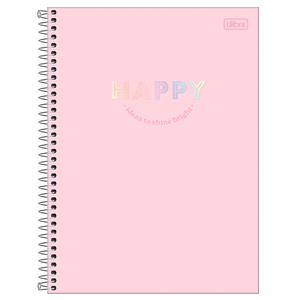 Caderno-Universitario-10x1-160-Fls-C.D.-Tilibra---Happy-Rosa