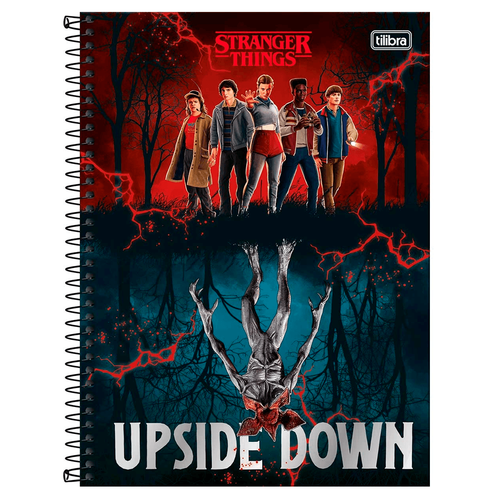 Caderno-Universitario-1x1-80-Fls-C.D.-Tilibra---Stranger-Things-18 Caderno-Universitario-1x1-80-Fls-C.D.-Tilibra---Stranger-Things-18
