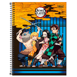 Caderno-Universitario-10x1-160-Fls-C.D.-Tilibra---Demon-Slayer-5