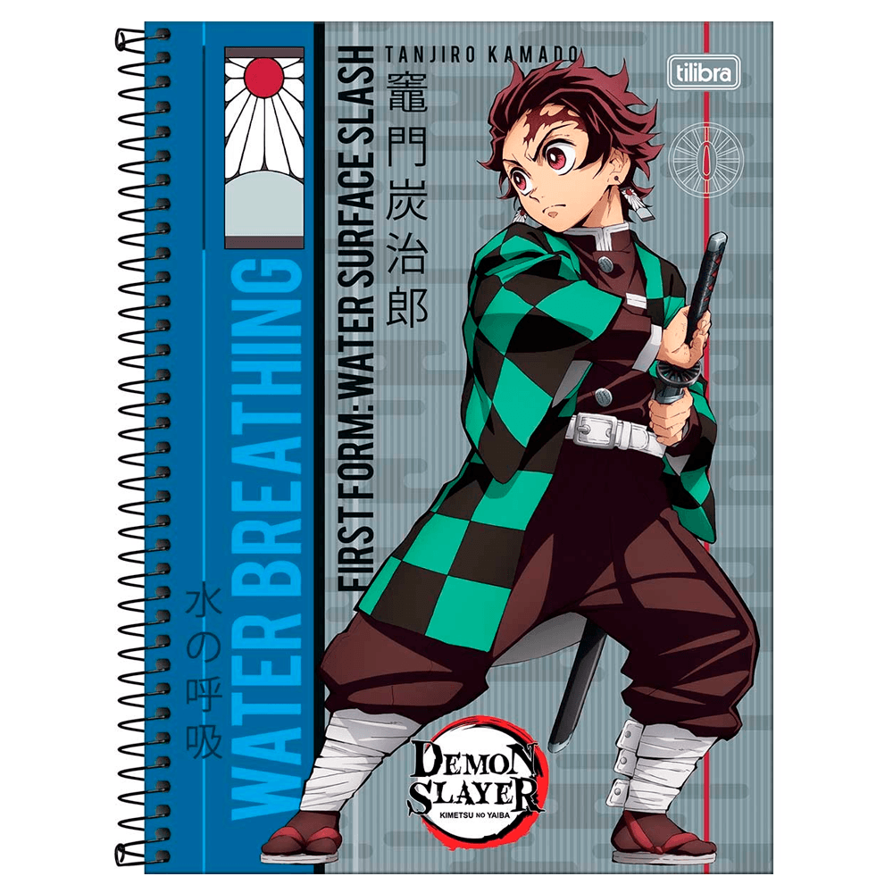 Caderno-Universitario-10x1-160-Fls-C.D.-Tilibra---Demon-Slayer-6