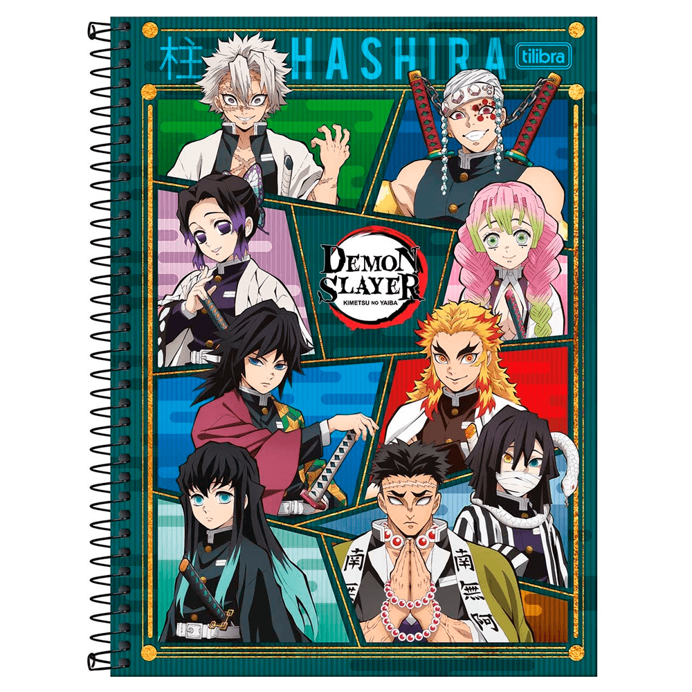 Caderno-Universitario-10x1-160-Fls-C.D.-Tilibra---Demon-Slayer-8