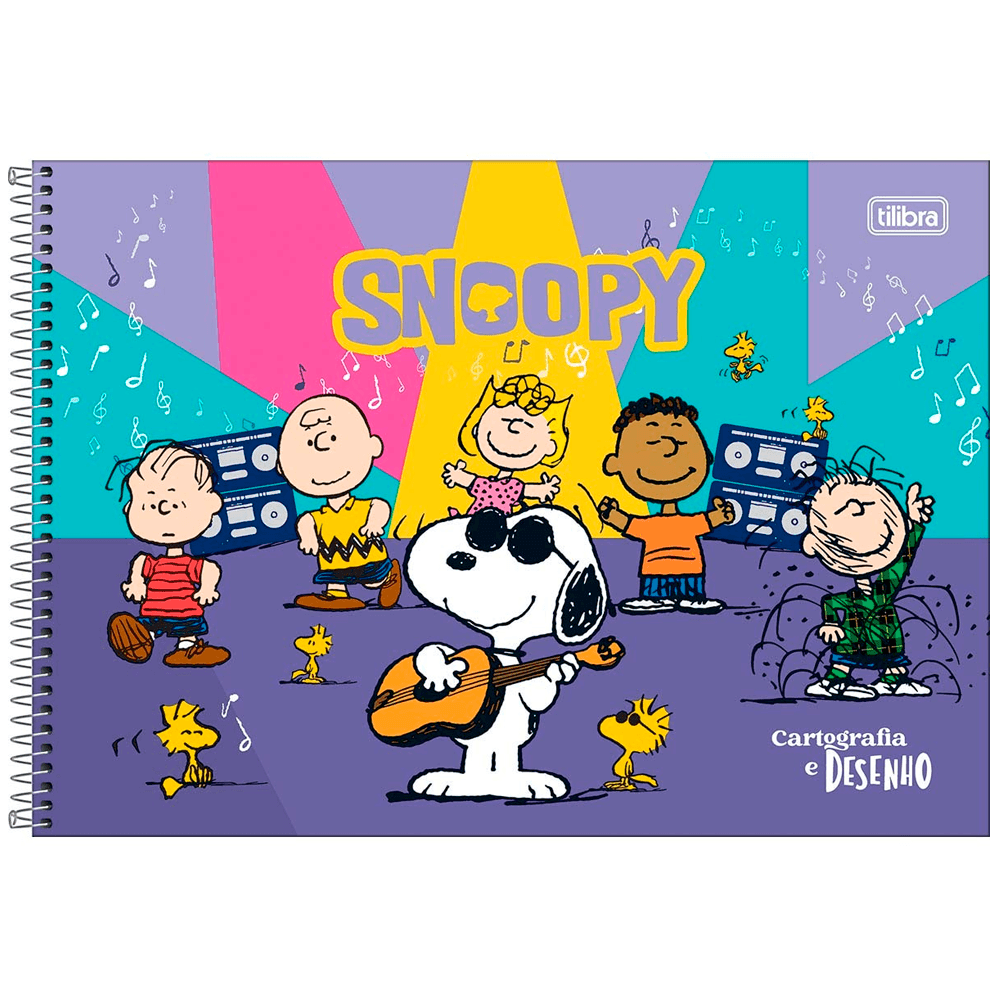Cartografia-C.D.-80-Fls.-Tilibra---Snoopy-4 Cartografia-C.D.-80-Fls.-Tilibra---Snoopy-4