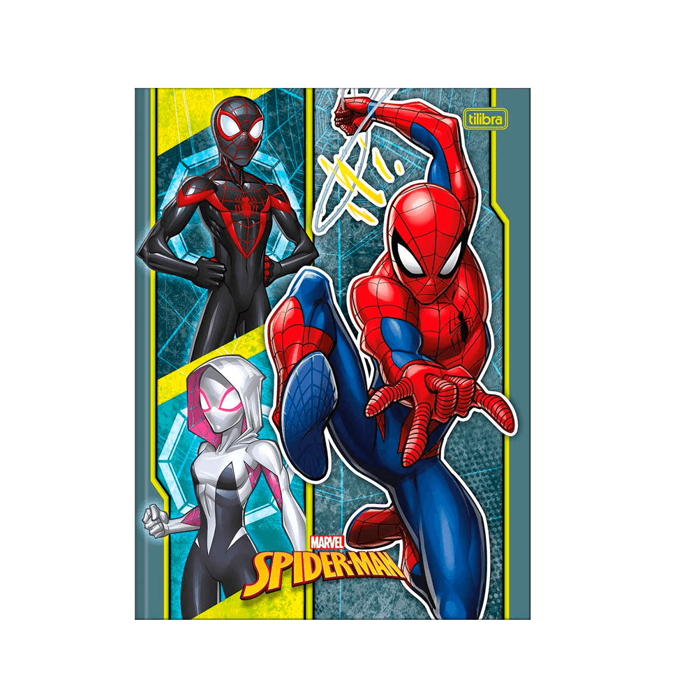 Brochura-14-C.D.-80-Fls.-Tilibra---Spider-Man-10 Brochura-14-C.D.-80-Fls.-Tilibra---Spider-Man-10