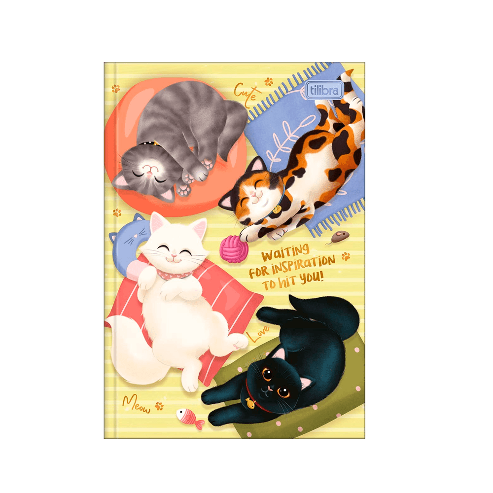 Brochura-14-C.D.-80-Fls.-Tilibra---Purrfect-Cats-9