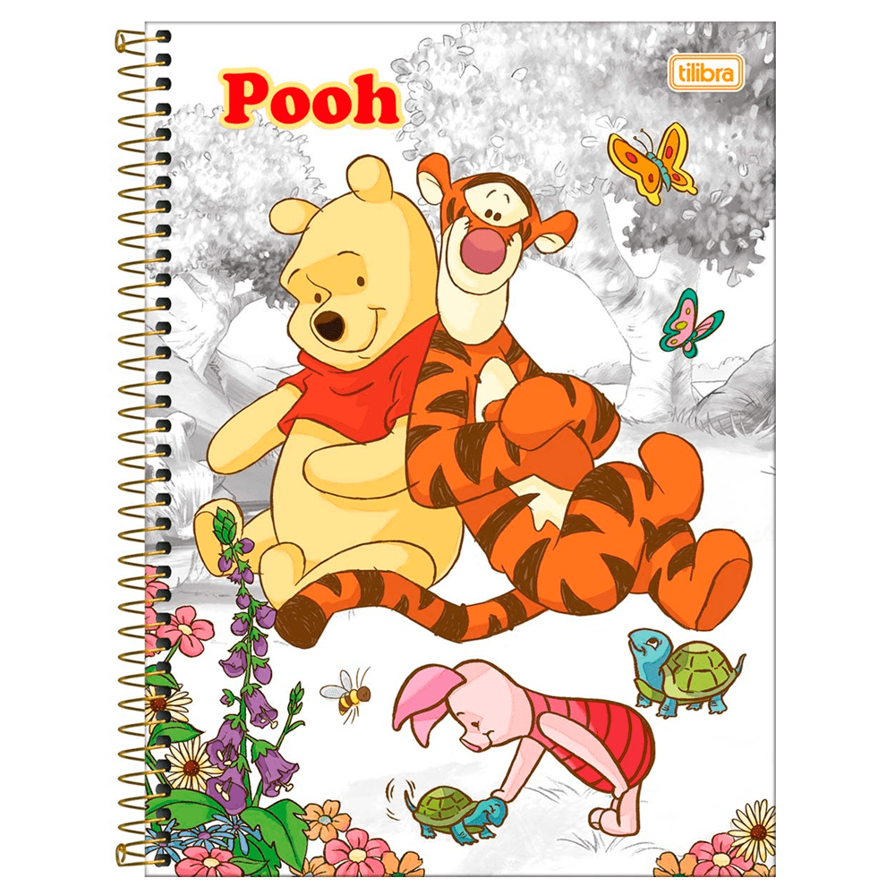 Caderno-Universitario-1x1-80-Fls-C.D.-Tilibra---Pooh-Core-2 Caderno-Universitario-1x1-80-Fls-C.D.-Tilibra---Pooh-Core-2