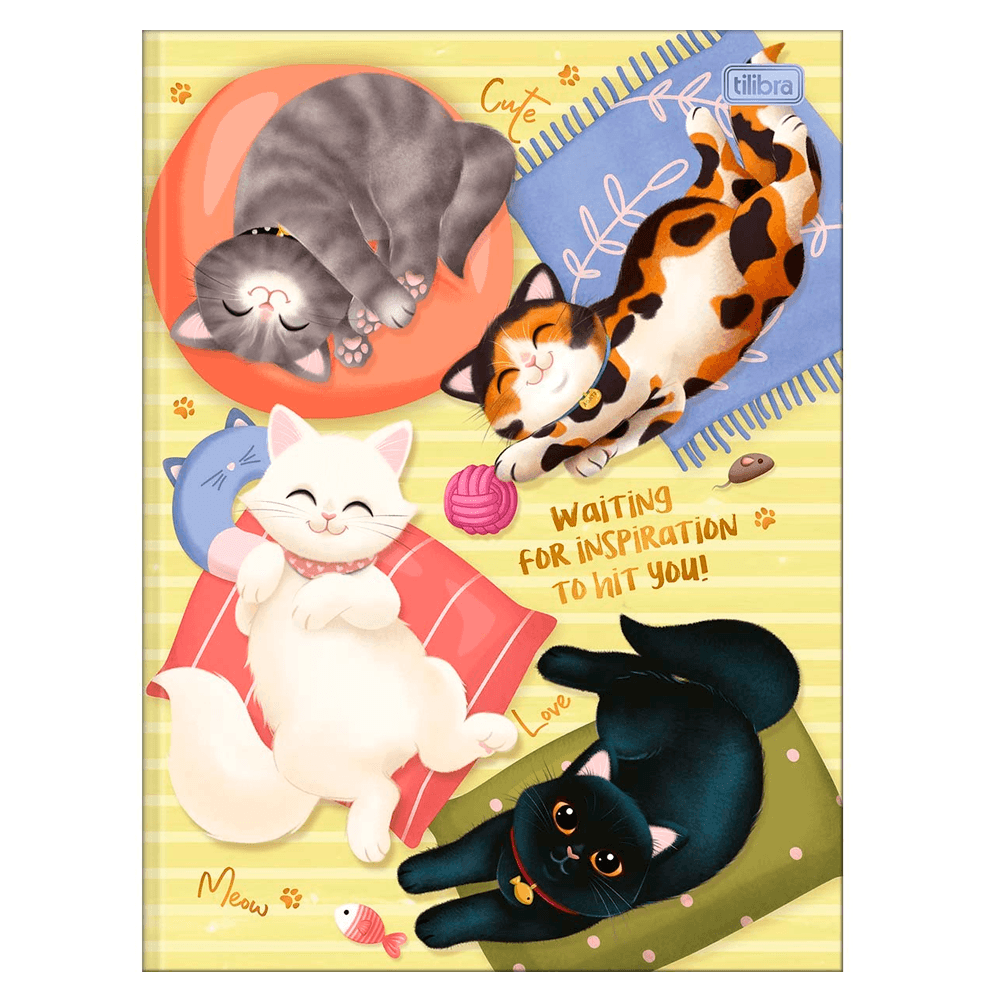 Brochurao-C.D.-80-Fls-Tilibra---Purrfect-Cats-5 Brochurao-C.D.-80-Fls-Tilibra---Purrfect-Cats-5