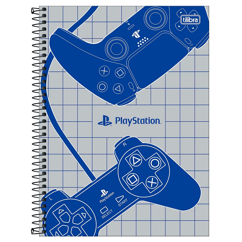 Caderno-Universitario-1x1-80-Fls-C.D.-Tilibra---Playstation-21 Caderno-Universitario-1x1-80-Fls-C.D.-Tilibra---Playstation-21