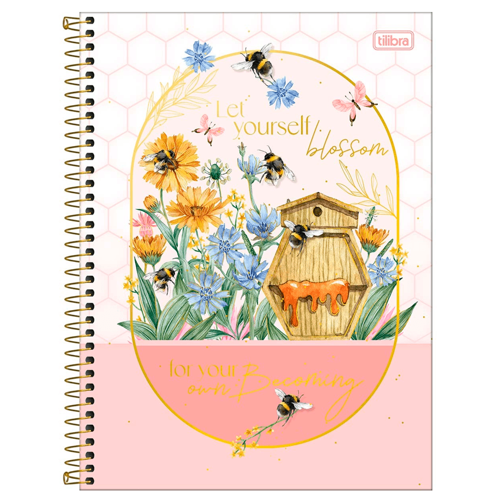 Caderno-Universitario-1x1-80-Fls-C.D.-Tilibra---Honey-Bee-14 Caderno-Universitario-1x1-80-Fls-C.D.-Tilibra---Honey-Bee-14