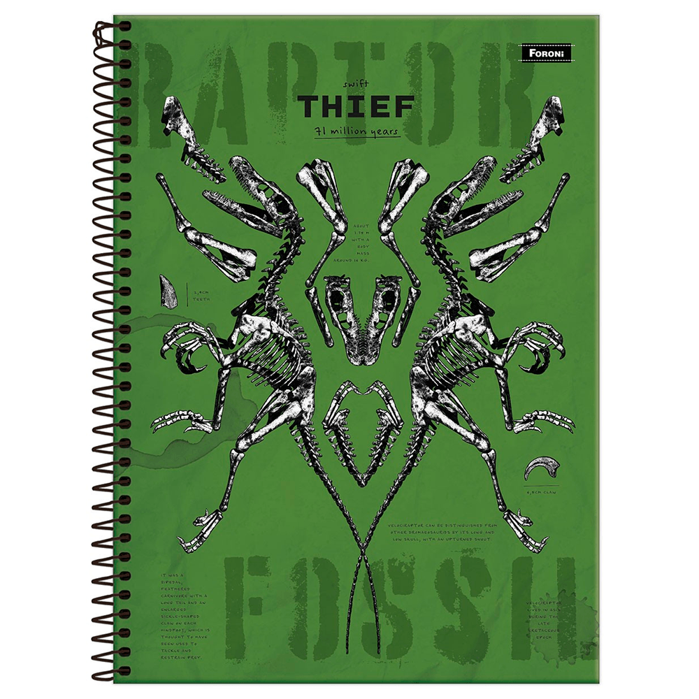 Caderno-Universitario-10x1-160-Fls-C.D.-Foroni---Sauros-7 Caderno-Universitario-10x1-160-Fls-C.D.-Foroni---Sauros-7