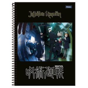 Caderno-Universitario-10x1-160-Fls-C.D.-Foroni---Jujutsu-Kaisen-8