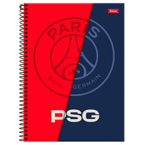 Caderno-Universitario-10x1-160-Fls-C.D.-Foroni---Paris-Saint-Germain-10