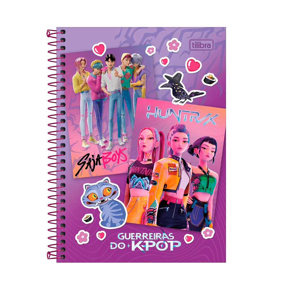 Caderno-14-80-Fls-C.D.-Tilibra---Guerreiras-do-K-Pop-4 Caderno-14-80-Fls-C.D.-Tilibra---Guerreiras-do-K-Pop-4