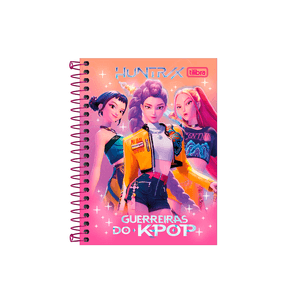 Caderneta-18-C.D.-80-Folhas-Tilibra---Guerreiras-do-K-Pop-3