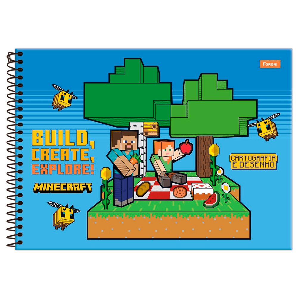 Cartografia-C.D.-80-Fls-Foroni---Minecraft-4