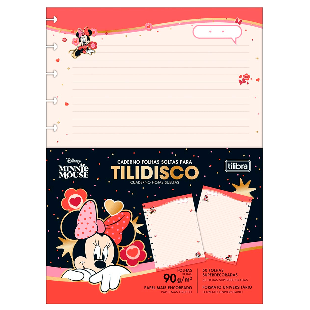 Refil-Tilidisco-Universitario-50-Fls-Tilibra---Minnie-1 Refil-Tilidisco-Universitario-50-Fls-Tilibra---Minnie-1