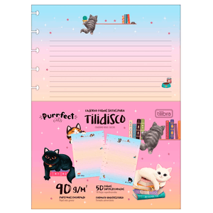 Refil-Tilidisco-Universitario-50-Fls-Tilibra---Purrfect-Cats-1