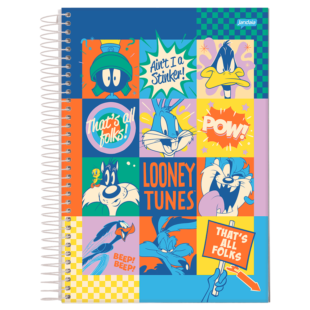 Caderno-Universitario-1x1-80-Fls-C.D.-Jandaia---Looney-Tunes-7 Caderno-Universitario-1x1-80-Fls-C.D.-Jandaia---Looney-Tunes-7