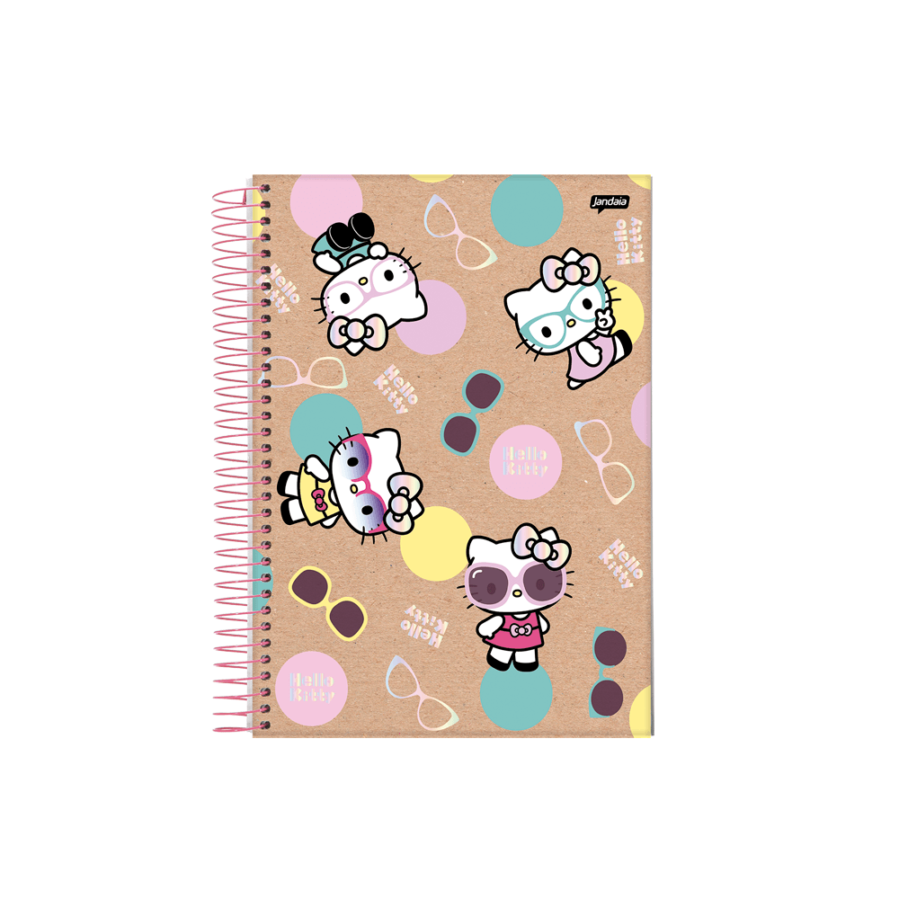 Caderneta-18-C.D.-80-Folhas-Jandaia---Hello-Kitty-Kraft-3
