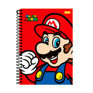 Caderno-14-80-Fls-C.D.-Foroni---Super-Mario-5