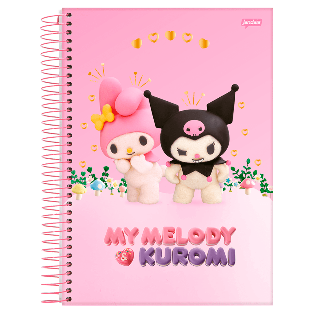 Caderno-Universitario-1x1-80-Fls-C.D.-Jandaia---My-Melody-e-Kuromi-4 Caderno-Universitario-1x1-80-Fls-C.D.-Jandaia---My-Melody-e-Kuromi-4