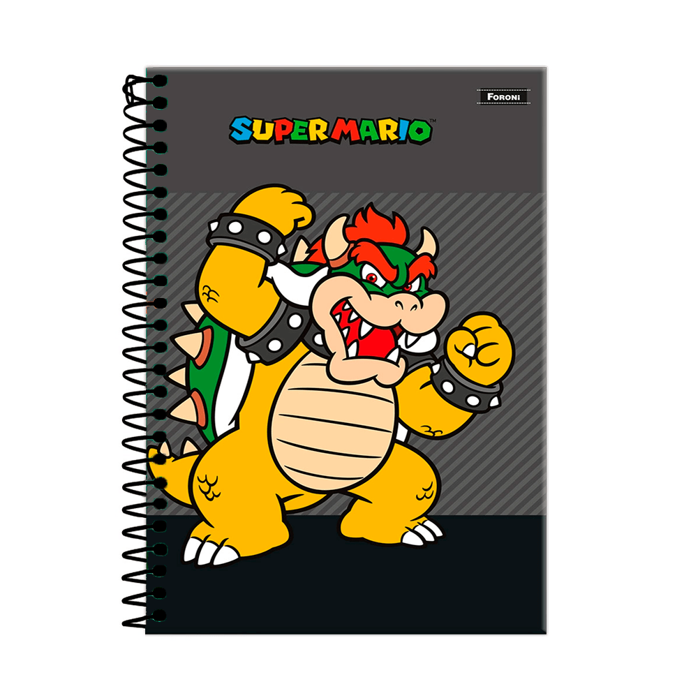Caderno-14-80-Fls-C.D.-Foroni---Super-Mario-8 Caderno-14-80-Fls-C.D.-Foroni---Super-Mario-8