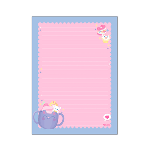 Papel-de-Carta-7-Fls-Envelope-e-Adesivo-Foroni---Sugar-Rush-1