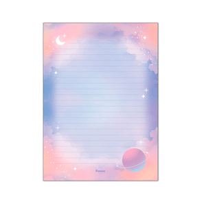 Papel-de-Carta-7-Fls-Envelope-e-Adesivo-Foroni---Cosmos-1