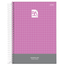Caderno-Espiral-Pedagogico-C.D.-Quadriculado-100mm-x-100mm-Jandaia---Basic-Art-Rosa