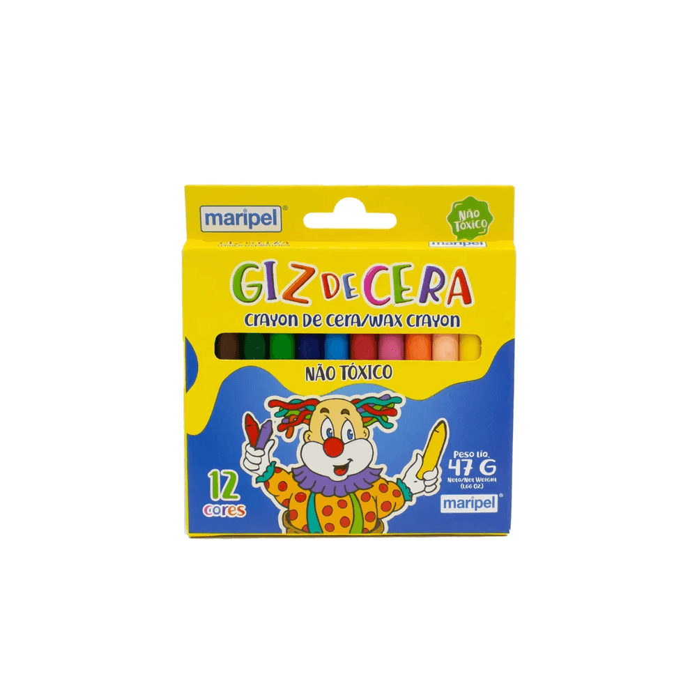 Giz-de-Cera-12-Cores---Maripel Giz-de-Cera-12-Cores---Maripel